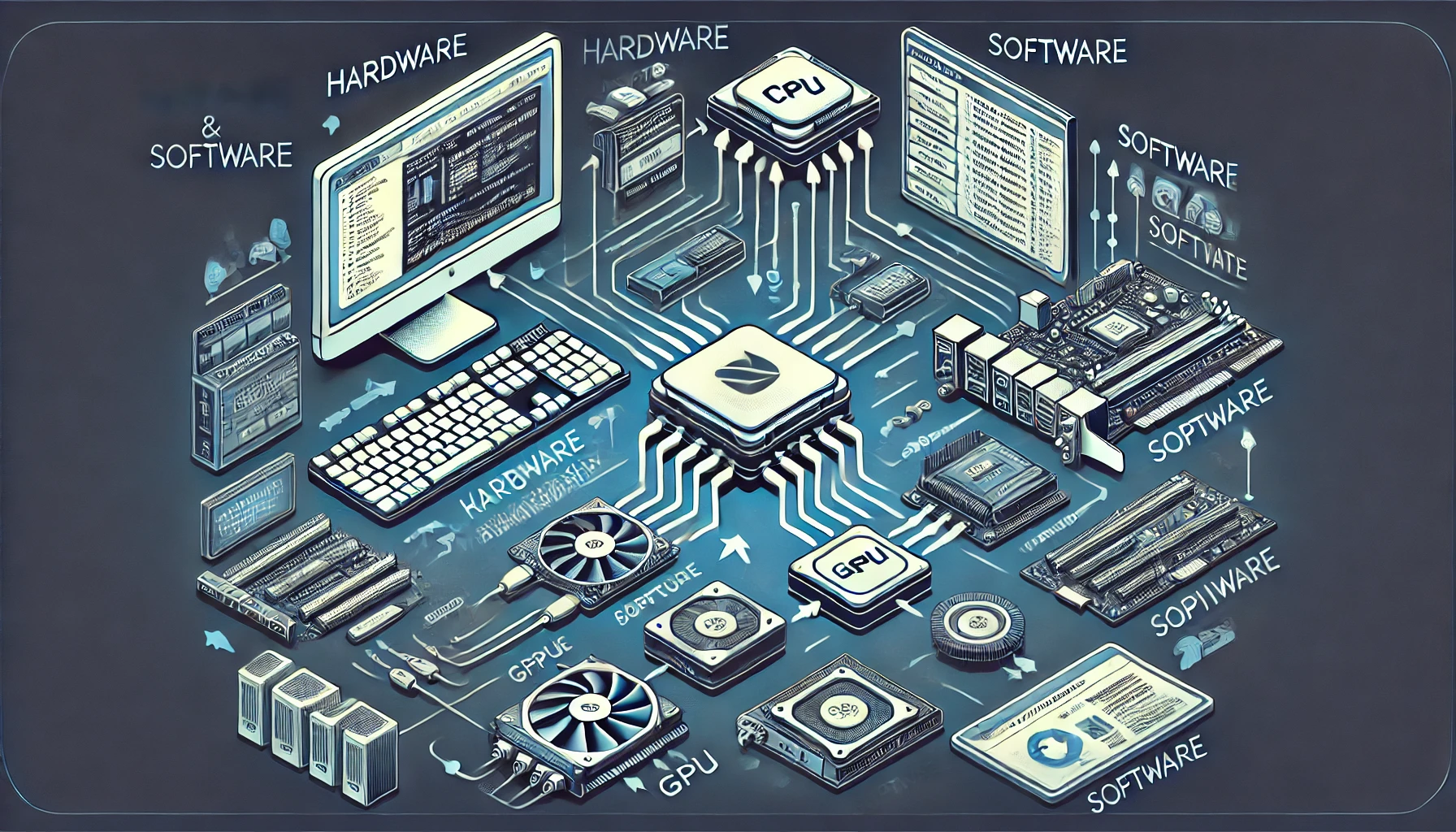 hardware and software Connection